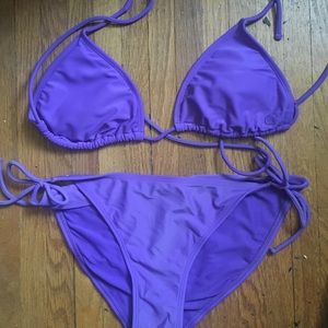 OP Two Piece Swimsuit, Purple